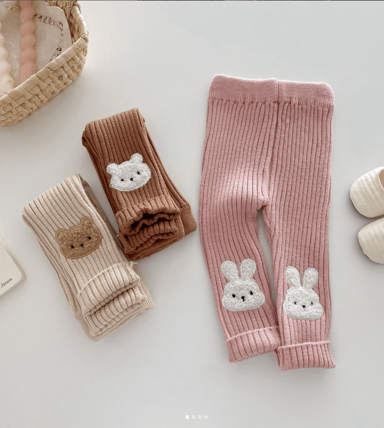 Легинсы для девочки вязанные