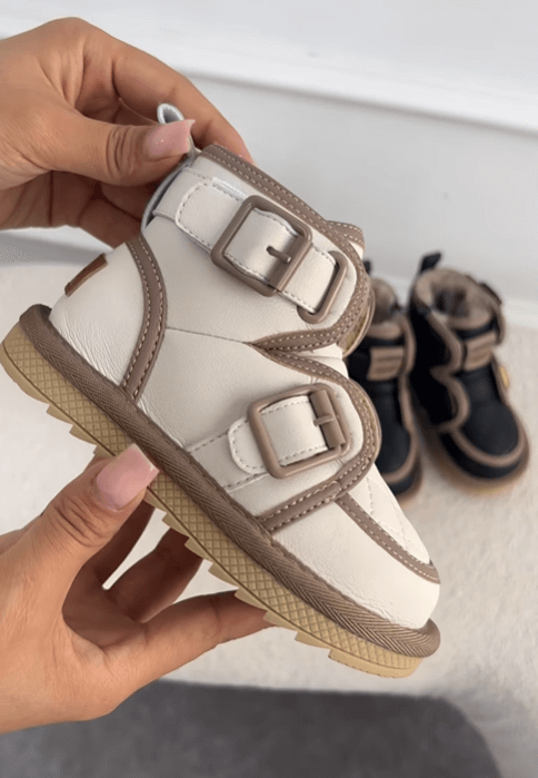 Сапоги детские с натуральным мехом