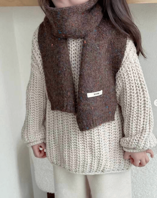 Шарф детский зимний