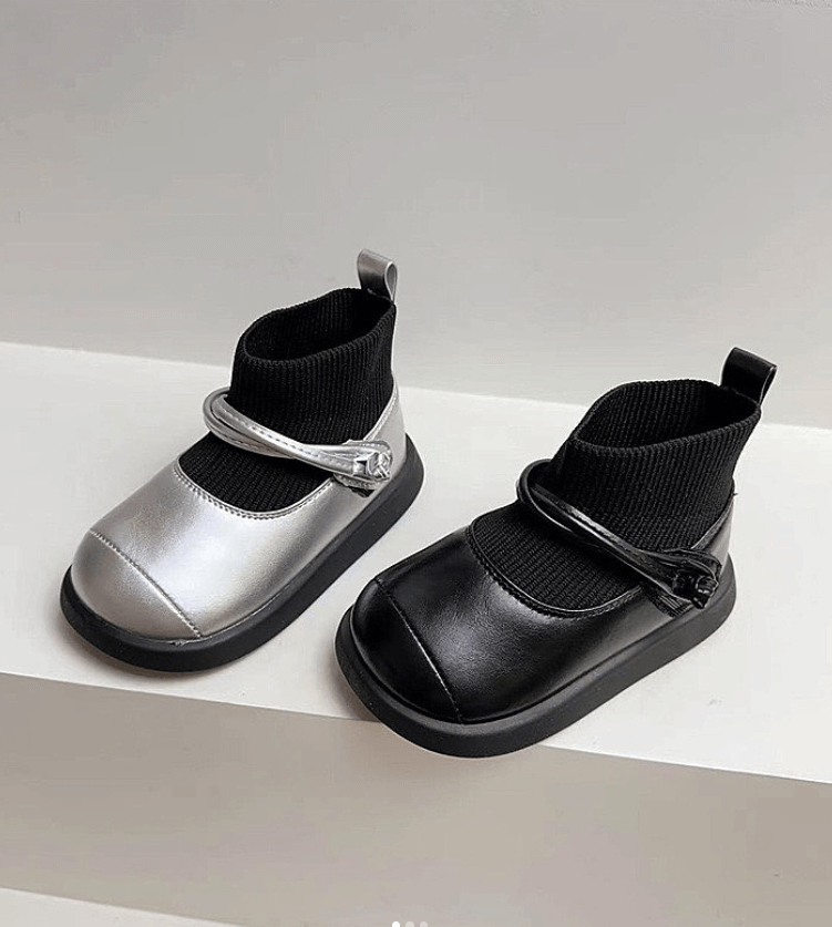 Деми ботиночки для девочки обманка под туфли