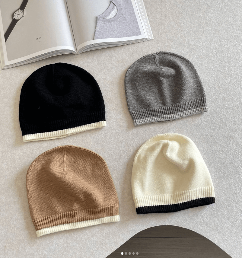 Базовые шапки на осень и зиму детские