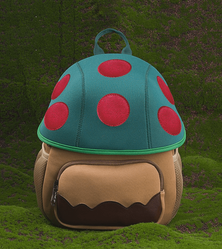 Рюкзак в виде грибочка для детей