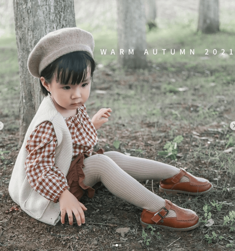 Колготки детские однотонные