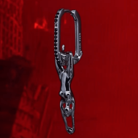 Серебряное украшение сережки Silverica X Meta Amir / Серебро 925 пробы