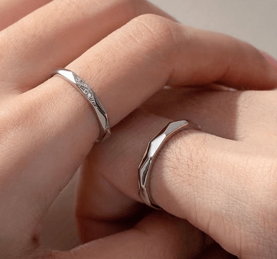 Парные кольца / Серебро 925 пробы / Стоимость за пару