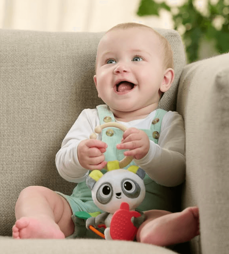 Мягкая игрушка-погремушка “Панда” от Chicco