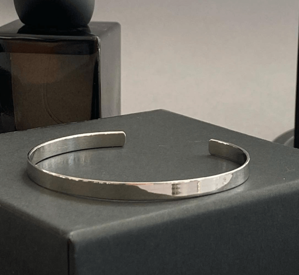 Классический браслет-манжета из серебра / Серебро 925 пробы