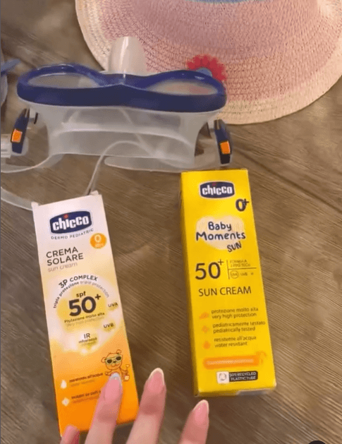 Солнцезащитный крем Chicco  75 мл