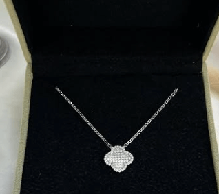 Миниатюрный кулончик / серебро 925 пробы,камни цирконы