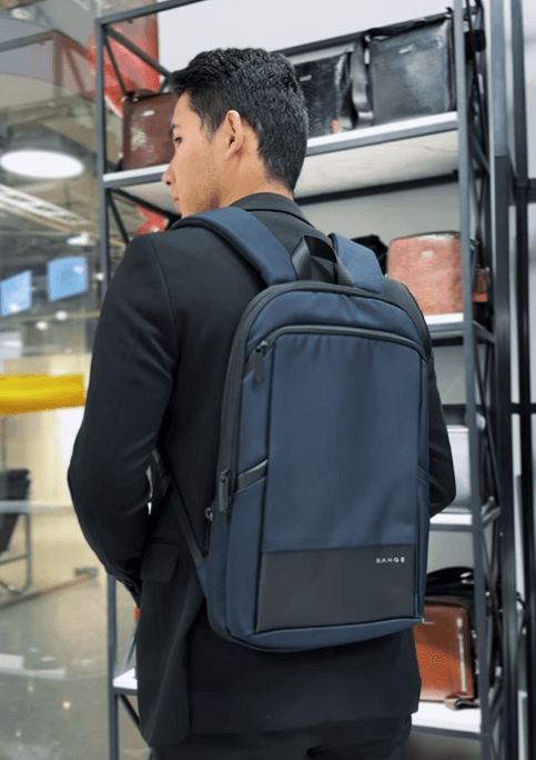 Городской рюкзак-трансформер Bange цвет черно-синий