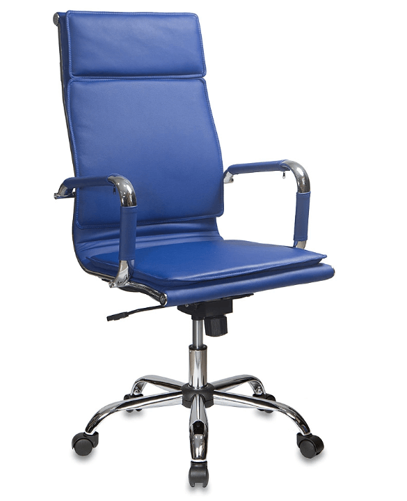 Кресло Reus эко кожа синий