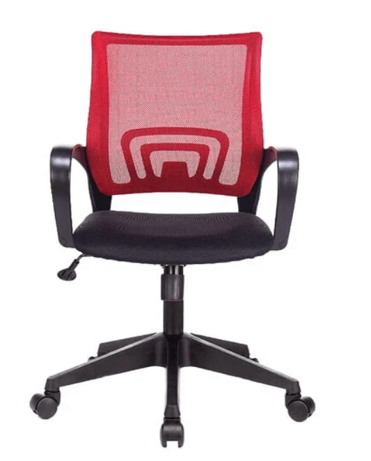 Кресло Chairman 695 без механизма качания красный