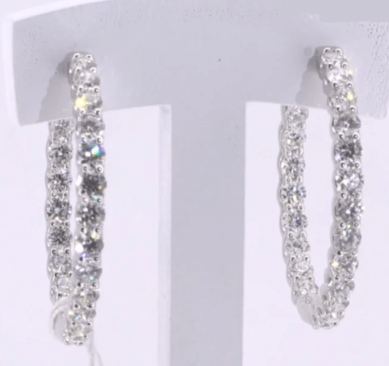 Серьги , ювелирные изделия, круглые серьги