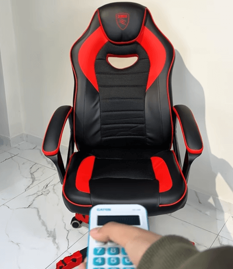 Кресло игровое цвет черный/красный