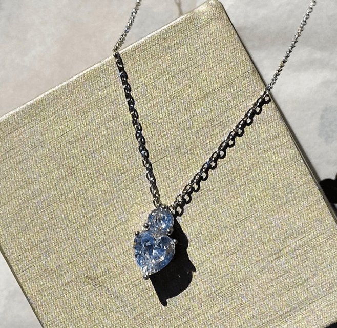 Подвеска  Серебра 925 пробы с прозрачным камнем