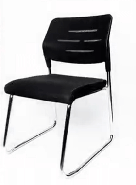 Стул офисный черный