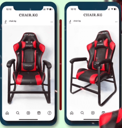 Геймерский стул из экокожи