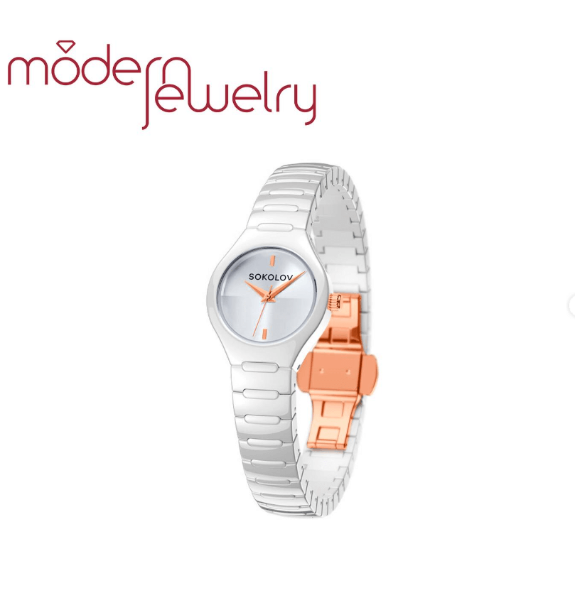 Часы женские из керамики с японским механизмом