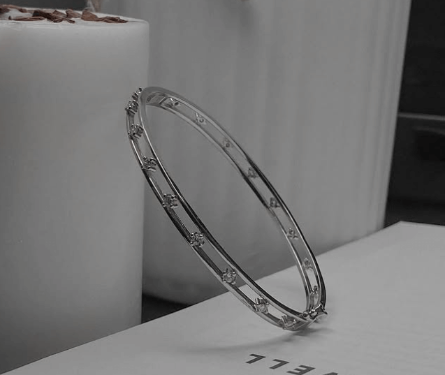 Красота 😍😍😍 браслет Серебро 925 пробы, цирконы