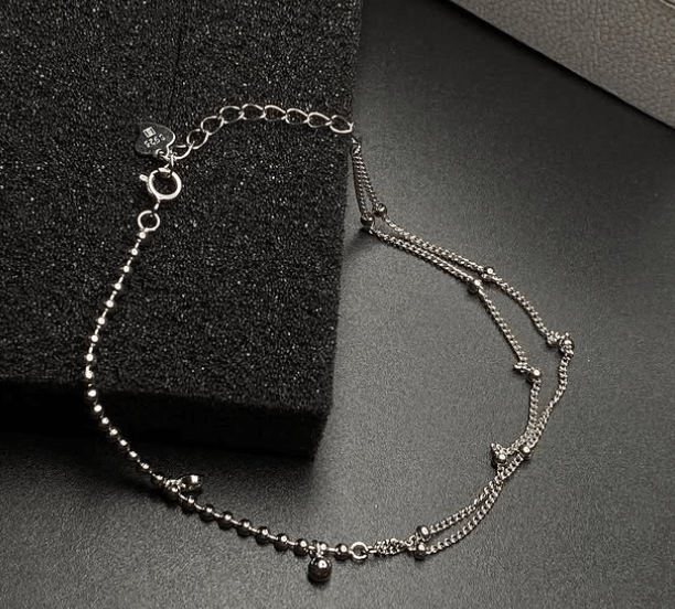 Двойной браслет / Серебро 925 пробы