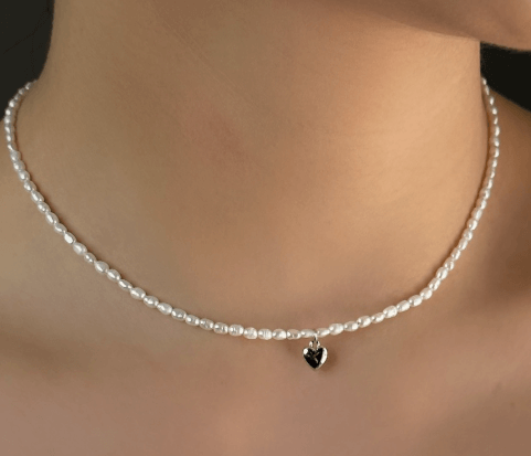 Жемчужный чокер / Серебро 925 пробы