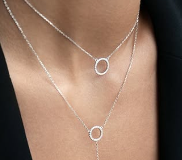 Колье галстук