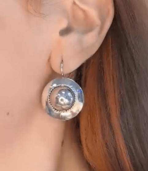 Серебряные серьги