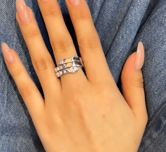 АЛЬКОР Кольцо золотое женское  Серебро 925 пробы