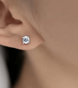 Мини гвозди 3 мм Серебро 925 пробы