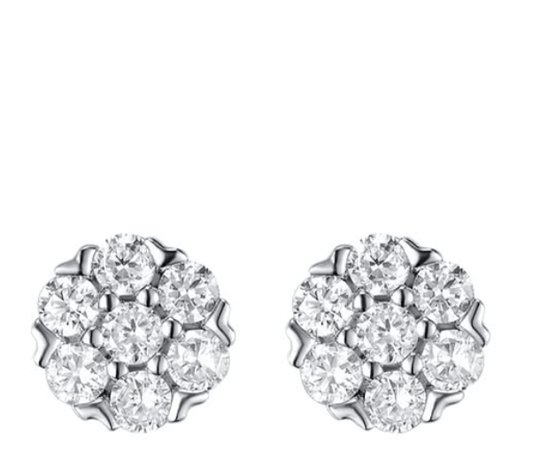 Россыпи фианитов Серебро 925 пробы