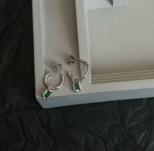 Серебряные серьги "Братство" Серебро 925 пробы