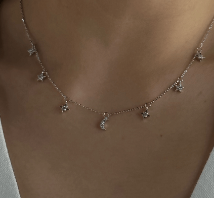 Небесные тела Серебро 925 пробы