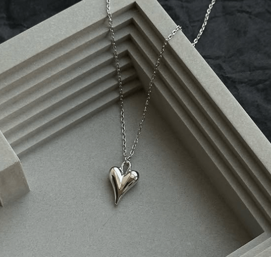 Подвеска кулон седце  Серебро 925 пробы