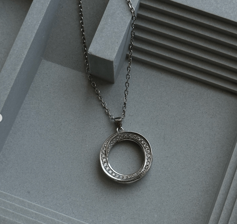 Серебряный кулон Длина 50+ 5 см Серебро 925 пробы