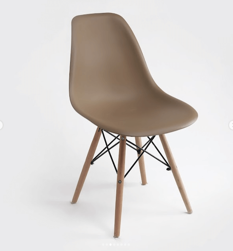 Стул для кухни и обеденной зоны цвет темно-бежевый