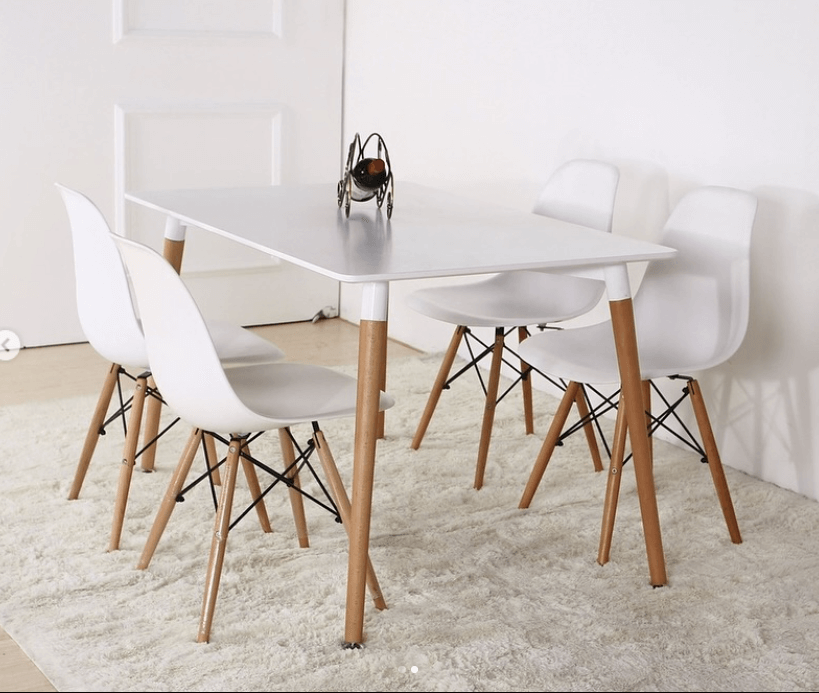 Комплект кухонный стол (120*80*75) со стульями (4шт)