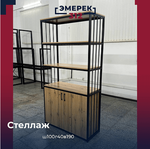 Стеллаж для офиса и дама