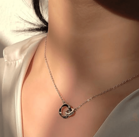 Колье « Fall in love” Серебро 925 пробы