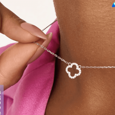 Подвеска серебряная с камнями Серебро 925 пробы