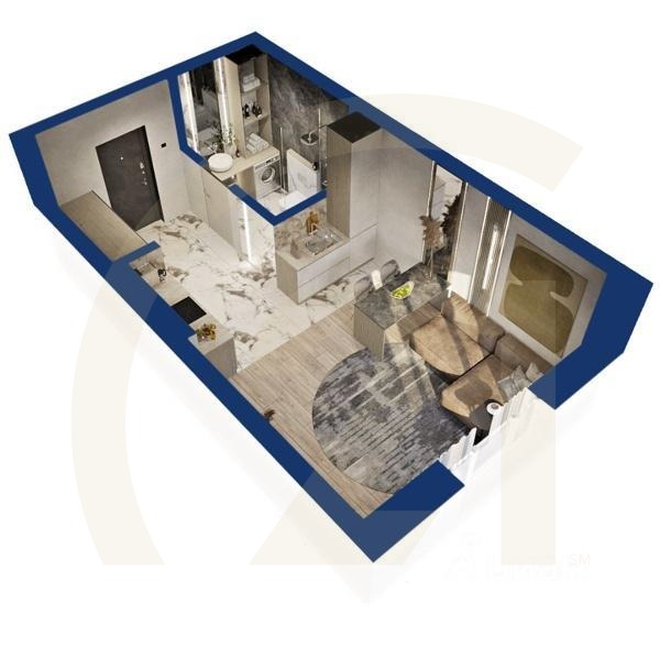 студия, 29,98 м²в ЖК «Вершина»