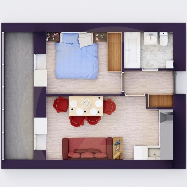 1-комн, 32.59 м², 18-19 этаж