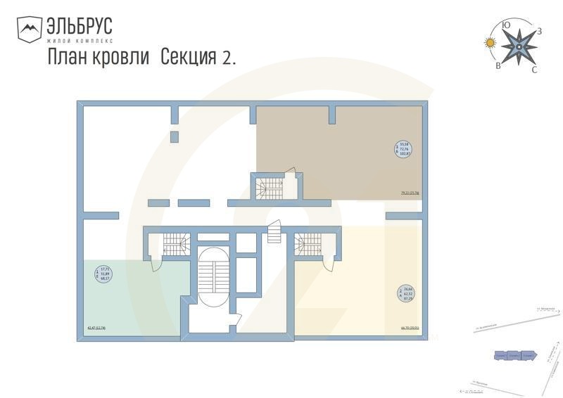 4-комн, 102.87 м², 19 этаж