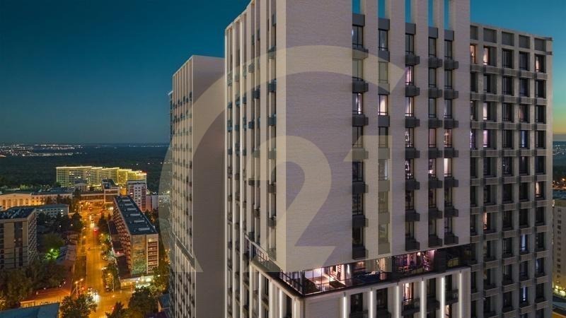 Студия, 22.72 м², 17-31 этаж