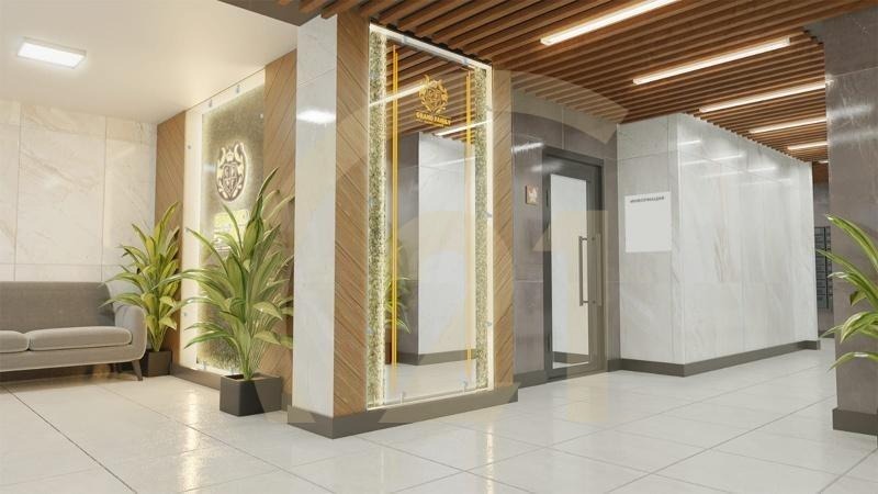 2-комн, 61.7 м², 22 этаж