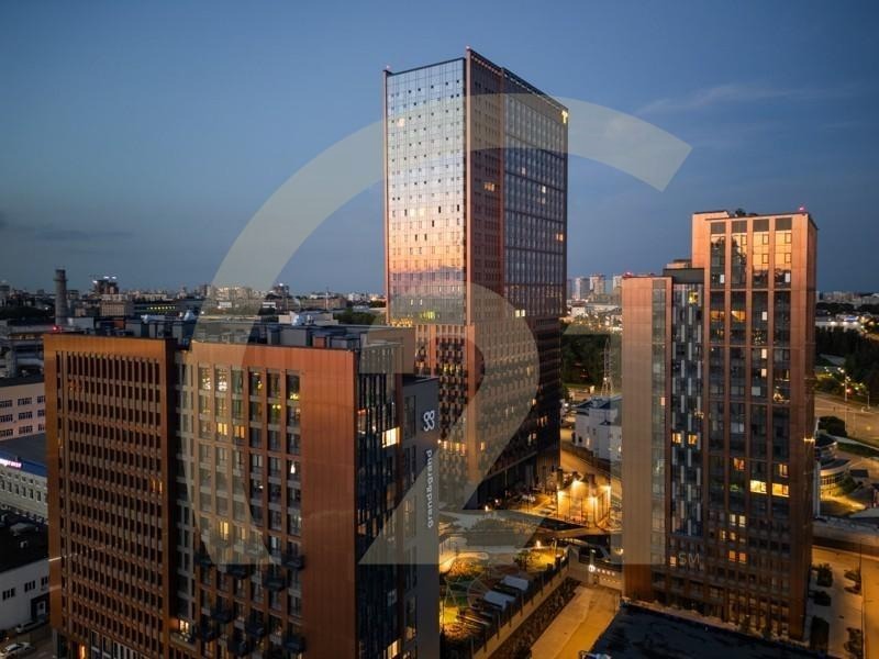 2-комн, 40.2 м², 33 этаж