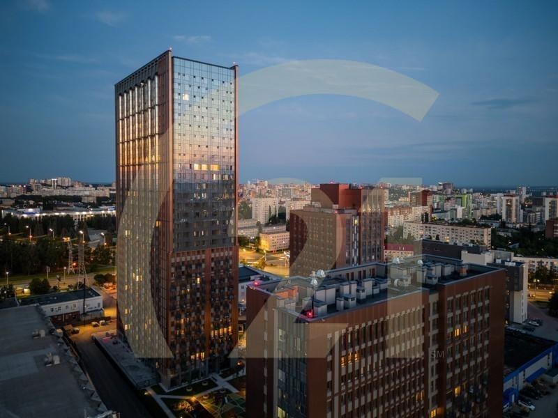 2-комн, 40.2 м², 33 этаж