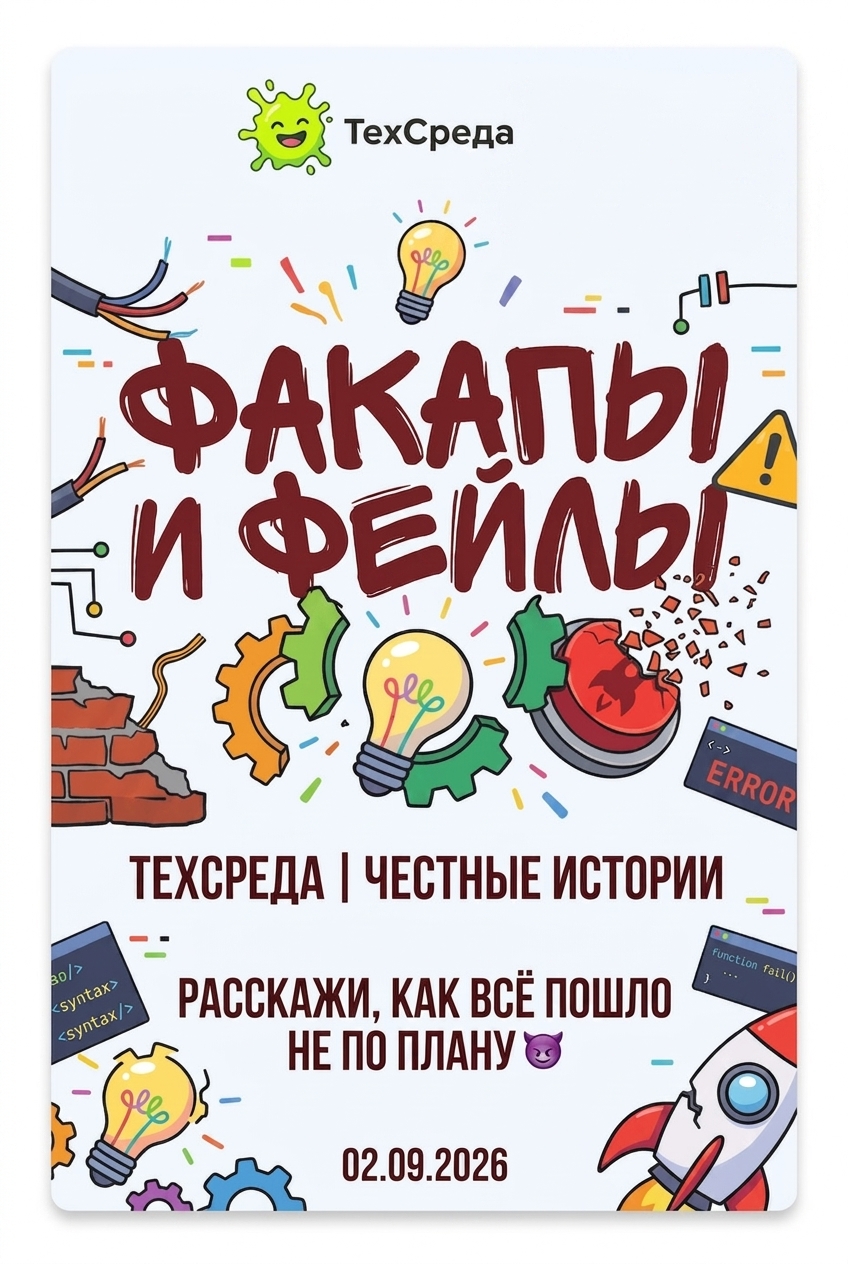 ТехСреда №5. Факапы