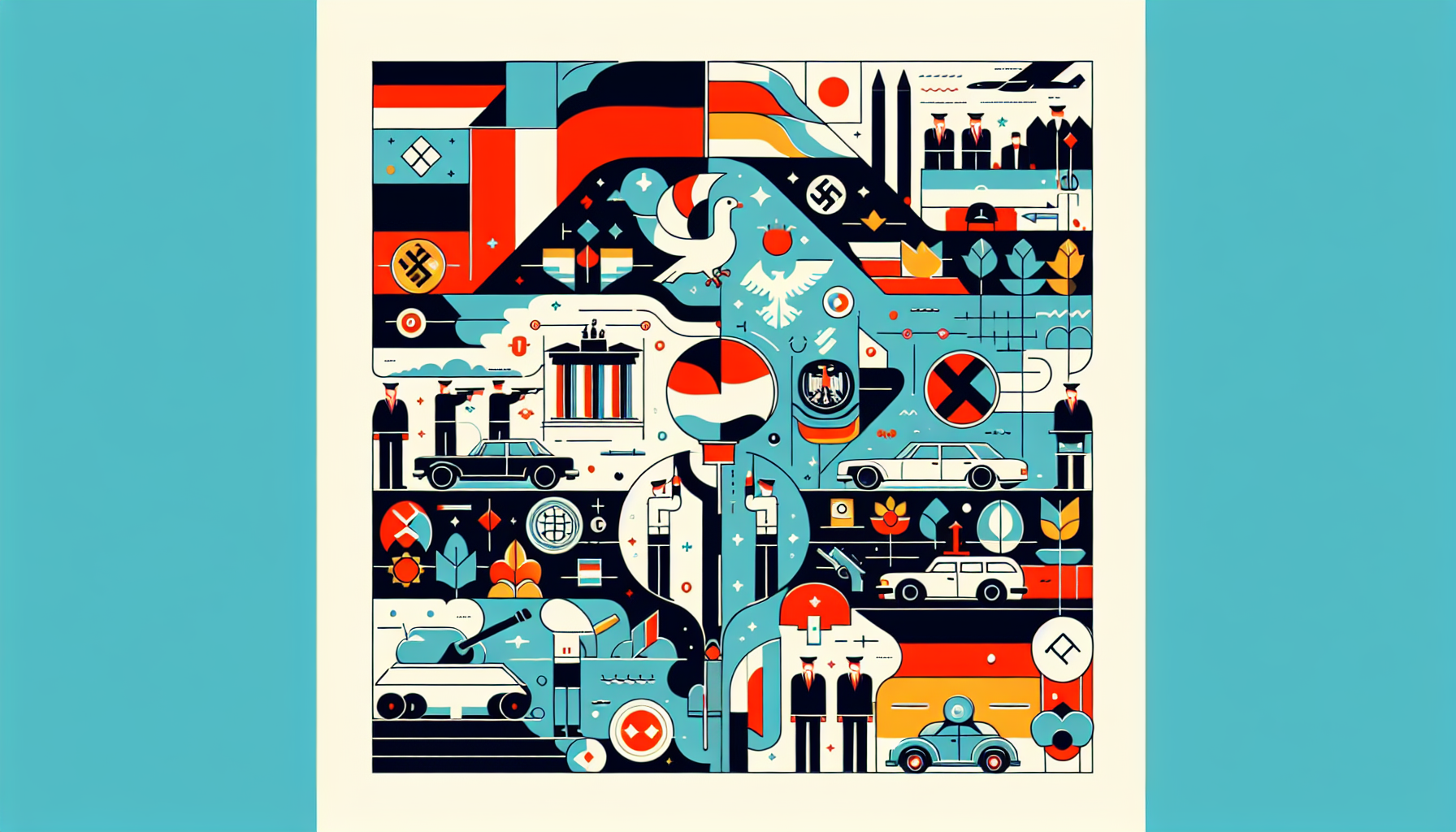 Nachkriegszeit und Teilung Deutschlands