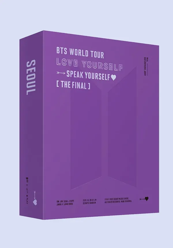 DVD BTS WORLD TOUR ‘LOVE YOURSELF: SPEAK YOURSELF’ [THE FINAL]
