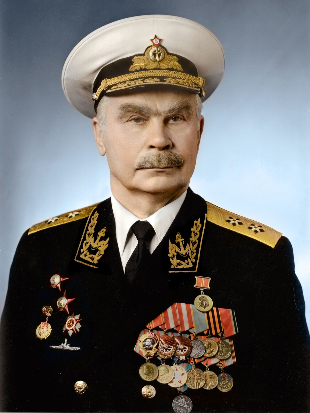 вице-адмирал запаса Георгий Константинович Васильев